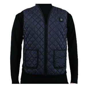 Men's Winter Smart Casual Lightweight Puffer Vest <b>Duck</b> Filled Zipper Custom Logo Sleeveless Waterproof Eco-Friendly Outerwear - Product Image 1