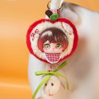 Pendentif en peluche de la série Mini Paradise d'Antu, boîte mystère, jouet porte-clés en PVC