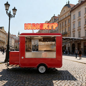 Cuisine moderne, caravanes de restauration, chariots de vente de crème glacée, bar mobile, remorque de concession de bière, camion de restauration - Product Image 3
