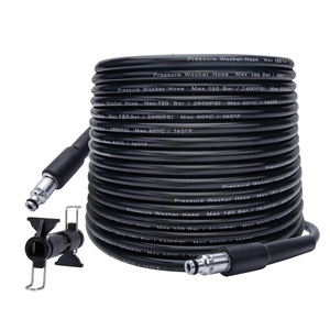 Manguera de plástico para limpieza de agua de alta presión 180 bar / 2600psi para lavadoras a presión Bosch Black Deckeri AR - Product Image 1