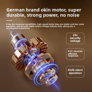 OKIN garanzia del motore dieci anni letto matrimoniale elettrico, facile da installare testa e piedi inclinabile letto letto intelligente con luci <span class=keywords><strong>a</strong></span> <span class=keywords><strong>LED</strong></span> - Product Image 4