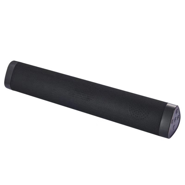 10W Stereo Soundbar bluetooth Speaker TV Speaker Home Theater Wireless Charging Alarm Clock Speaker With LED Clock Display