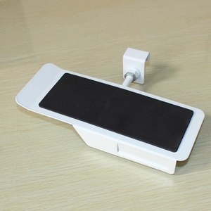 Disesuaikan rak logam dudukan berdiri rak Tampilan Sneaker sepatu baki rak dinding hitam Slatwall rak sepatu besi - Product Image 4