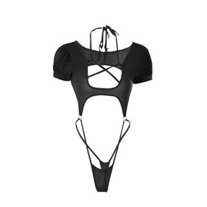 Lencería Moon Tide, Body Sexy, Uniforme con Aberturas Sensuales, Juego de Rol de Deseo Puro, qqny - Product Image 5
