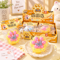 Jouet Squishy Patte de Chat Personnalisé en Gros avec Emballage PVC, Jouet Anti-Stress à Presser pour Enfants, Cadeau Coloré