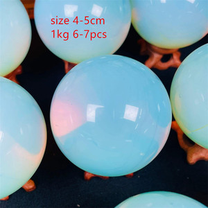 Số lượng lớn bán buôn đánh bóng trắng opalite Sphere pha lê thủ công mỹ nghệ opalite ballfor quà tặng trang trí - Product Image 4