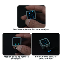 Kit de développement M5Stack Atom-Matrix V1.1 Esp32-pico-d4, IMU Bmi270, 5x5 LED RVB, IR Tx, Wifi, bouton programmable, module IoT