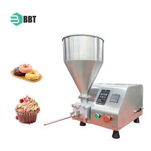 Nueva máquina de llenado de crema de hojaldre para panadería con fácil operación para rellenos de frutas y leche - Product Image 1