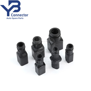 1011-235-0405 180 °   (인라인) 커버 2, 3, 4, 6, 8, 12핀 남성용 도이치 DT IP67 방수 커넥터 캡 - Product Image 1