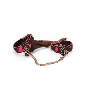 Ensemble de Contrainte de Punition à Changement de Température avec Bracelet, <span class=keywords><strong>Bande</strong></span> de <span class=keywords><strong>Cheville</strong></span> et Collier - Jeu SM Fouet pour Jouets BDSM pour Adultes - Product Image 3