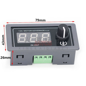 ตัวควบคุมมอเตอร์ ZK-MGP Pwm 5V-30V 12A 360W สำหรับมอเตอร์ดีซี ไฟ LED - Product Image 4