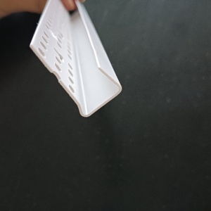 Se Aceptan Accesorios de Decoración Personalizados, Moldura en J de PVC <span class=keywords><strong>para</strong></span> Juntas de Paneles de Yeso, Esquina Protectora <span class=keywords><strong>para</strong></span> Techos de Paneles de Yeso - Product Image 4