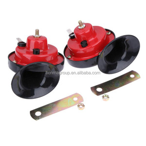 Produttori all'ingrosso 2 pezzi corno di lumaca universale per auto <span class=keywords><strong>moto</strong></span> modificato 12V corno elettrico bicolore alto e basso - Product Image 3