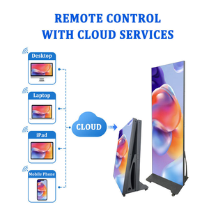 Pantalla LED Digital a Todo Color Tipo Tótem, Pantalla LED Plegable GOB P2 P2.5, Cartel LED, Soporte <span class=keywords><strong>de</strong></span> Tótem, Pantalla para Tienda - Product Image 3