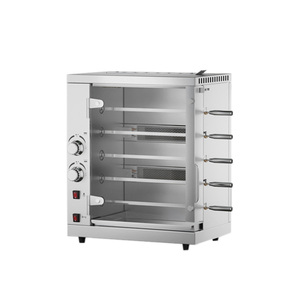 <span class=keywords><strong>Rôtissoire</strong></span> de <span class=keywords><strong>poulet</strong></span> à gaz robuste SS5B avec conception <span class=keywords><strong>verticale</strong></span> et fonction de rotation automatique pour une cuisson uniforme - Product Image 1