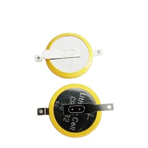 Pile au lithium CR2032 <span class=keywords><strong>3V</strong></span> avec languettes de soudure pour jeux, pile bouton CR2032 CR2025 CR1616 avec sécurité enfant et bébé - Product Image 1