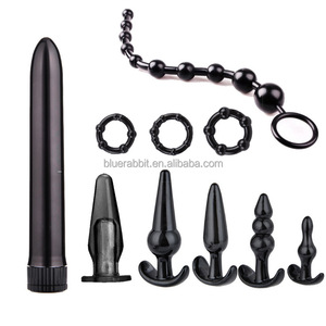 10 pièces ensembles de jouets <span class=keywords><strong>érotiques</strong></span> en gros Kit de prise anale Prostate stimuler les perles de fesses anneau de pénis bâton de Massage vaginal ensembles de jouets sexuels - Product Image 3
