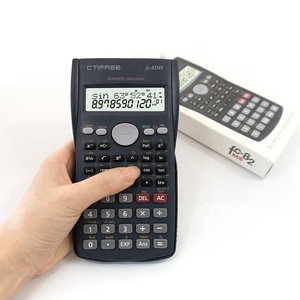 Pin AAA FC 82 MS Tùy Chỉnh Năng Lượng Mặt Trời Máy Tính Nhựa Khoa Học Máy Tính Với Giá Logo FC-82 MS - Product Image 6