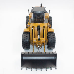 HUINA 1583 Vehículo de Ingeniería RC de 2.4GHz Juguetes Inteligentes Escala 1/14 22CH <span class=keywords><strong>Bulldozer</strong></span> de Metal Modelo de Camión Coches RC Juguetes para Niños Regalos <span class=keywords><strong>DIY</strong></span> - Product Image 3