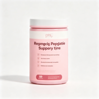SYC BIO Gommes Probiotiques pour Femmes à l'Orme Rouge – Soutien Naturel de l'Équilibre Microbiome – 60 Unités – Saveur Pêche – Fabrication Personnalisée