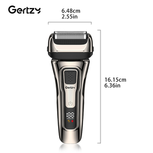 Afeitadora Recargable Profesional a Prueba de Agua para Hombre, Recortadora de Láminas, Carga Tipo-C, Máquina de Afeitar Facial para Uso Doméstico F - Product Image 4