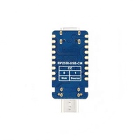 Placa de Desarrollo de Microcontrolador RP2350-USB-C con Puerto USB Macho Basada en Raspberry Pi RP2350A de Doble Núcleo y Doble Arquitectura