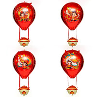 Ballons 3D 4D à air chaud hélium en aluminium Ballons Joyeux Anniversaire Mariage Thème Fête Décoration Fournitures Jouet