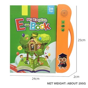 หนังสือเรียน<span class=keywords><strong>ภาษา</strong></span>อังกฤษพร้อมปุ่มเสียง ของเล่นพลาสติกเพื่อการศึกษาสำหรับเด็กอายุ 3 ปีขึ้นไป ของขวัญขายส่ง - Product Image 5