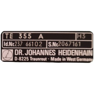 HEIDENHAIN BE 412 + TE 355 มือสอง - Product Image 2