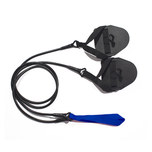 Juego de bandas de ejercicio de resistencia de natación de estilo libre profesional Dryland Powercord con paletas - Product Image 2