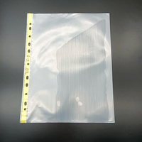 Carpeta de presentación antiestática permanente de 11 orificios, estuche para archivos de 0.08 mm para A3/A4, para salas limpias de 100 niveles