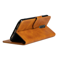 Coque de téléphone portable en cuir, étui à rabat, en cuir, pour Nokia 2.3 7.2 6.2 3.1A 3.1C 2.2 3.2 9 Pureview X71 8.1Plus 4.2 1Plus
