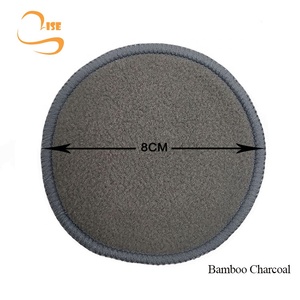Tampon <span class=keywords><strong>démaquillant</strong></span> réutilisable <span class=keywords><strong>pour</strong></span> femmes au charbon de bambou <span class=keywords><strong>pour</strong></span> tous types de <span class=keywords><strong>peau</strong></span> - Product Image 2