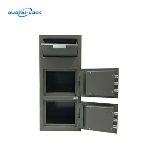 Factory price Direct Sales Biometric Jewelry Deposit Safes Box Heavy Home Metal Money Fireproof Safe Box