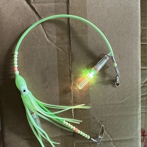Señuelos Luminosos Pre-armados para Pesca de Calamar, Cebo Vivo para Pescar Bacalao y Lubina - Product Image 4