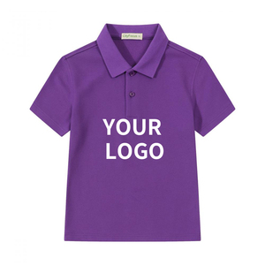 Camiseta de manga corta para hombre, estilo japonés retro, 240 gramos, cuello de solapa de alto contraste, estilo Joker moderno, tejido liso, para primavera y verano - Product Image 1
