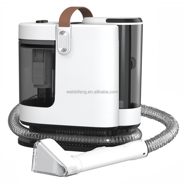 Portable Upholstery and Carpet Cleaner Machine 15Kpa Spot Cleaner Deep Cleans Pet Stains Couch Cleaner with 3 Tools and Self-Cl