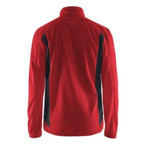 BLAKLADER - 473025105699XL Veste polaire Rouge/Noir-VESTES DE TRAVAIL EAN 7330509591291 VESTES SOFTSHELL TOUTES SAISONS - Product Image 3