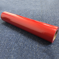 Film de sol en plastique PE auto-adhésif 50cm*300m Revêtement acrylique Résistant à l'humidité à base d'eau Brillant Moulage par soufflage