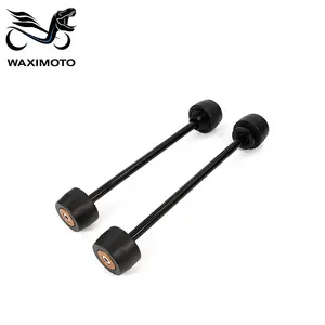 Waximoto Fit For 701 Supermoto VITPILEN 701 KTM 690 SMC R Aftermarket Front Rear Axle Wheel Slider Protector Guard