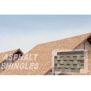 Factory Direct ASTM Standard Class A Architecture ignifuge Bardeaux d'asphalte laminé Fibre de verre résistante à la chaleur pour le marché américain - Product Image 4