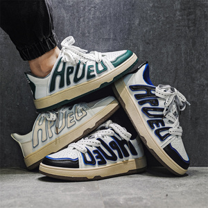 Chaussures de sport décontractées en cuir véritable de haute qualité, style course et marche, modèle <span class=keywords><strong>AF</strong></span> <span class=keywords><strong>1</strong></span>, pour basketball et skateboard, personnalisables en usine - Product Image 4