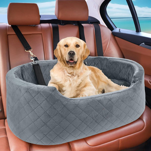 Siège auto pour grand chien 80x50x28cm, lit de voyage amovible et lavable, housse de siège arrière pour animaux de compagnie - Product Image 3