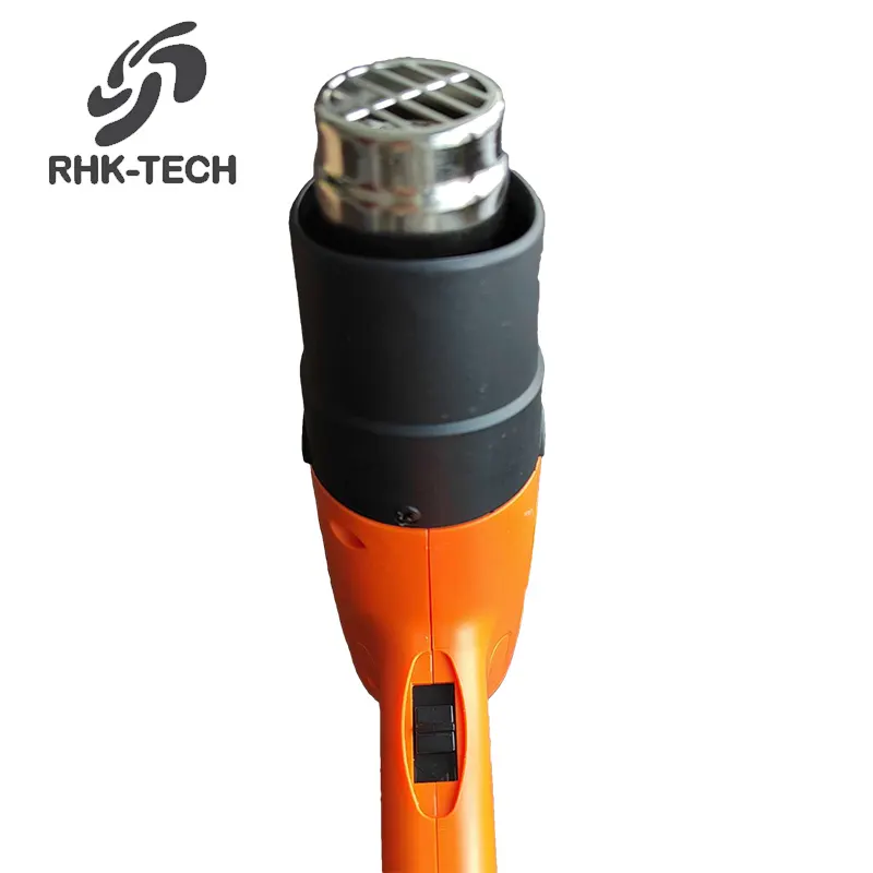 Rhk Fabriek Prijs Draagbare Heteluchtpistool Elektrische Mini Heat Gun Voor Krimpkous