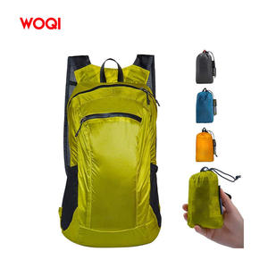 Sac à dos de randonnée Woqi 18 en jaune vert, imperméable, léger, pliable, pour sports de plein air, unisexe - Product Image 2