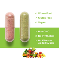 Supplément de soins de santé personnalisé OEM Superaliment multivitamines Capsules molles Soutien du système immunitaire des fruits et légumes