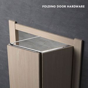 ชุดอุปกรณ์ประตูบานพับแบบพับได้ 180 องศา WEKIS ผลิตจากสแตนเลส 304 พร้อมสกรู ป้องกันเสียงรบกวน ระบบเลื่อนทนทาน เหมาะสำหรับห้องครัวและภายนอกอาคาร - Product Image 3