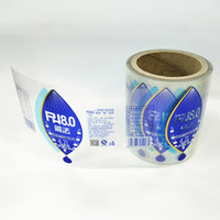 Etiqueta Adhesiva Transparente Impermeable para Bebidas, Personalizada por el Fabricante, de BOPP/PE/PET/Vinilo, para Botellas de Vino y Cerveza