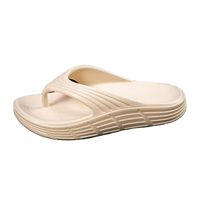 Sandalias Clásicas de Verano para Hombre, Ligeras, Descalzas, Punta Abierta, Antideslizantes, Acolchadas, Cómodas y Transpirables para el Hogar, la Playa y la Piscina