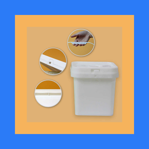 Food Grade Eco-Friendly <span class=keywords><strong>5</strong></span> Galões (18L) Balde De Plástico com Alça e Tampa para Alimentos e Pintura Tamanhos Personalizados Disponíveis - Product Image 5